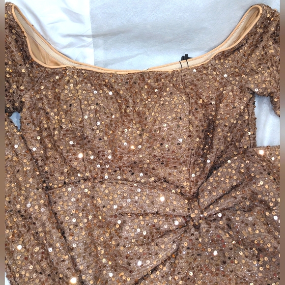 Miss Ord Sequin Formal Evening Gown - Picture 8 of 10